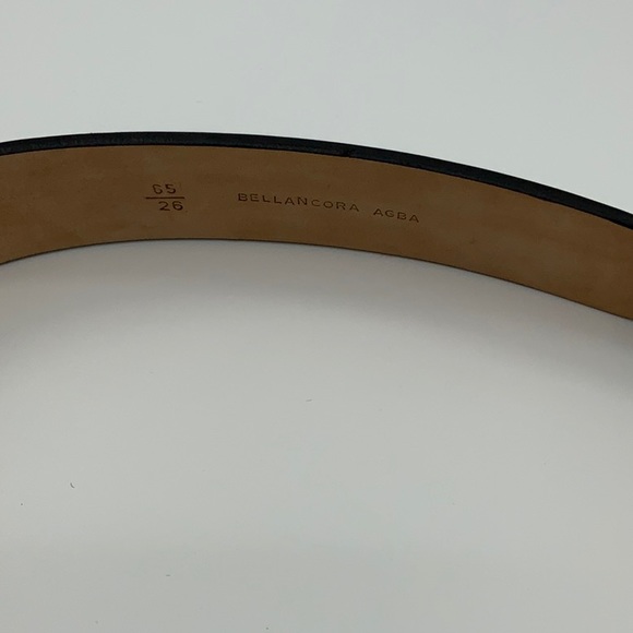 Bally women leather belt